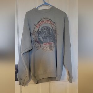 Vintage Men's Sweatshirt Snowshoe Outfitters Labrador Retriever size xl.
